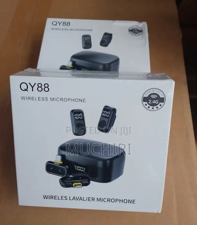 Qy88 Portable Recording Microphone for Tiktok Vlogging