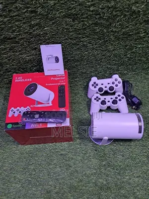 Portable Projector With Wireless Gaming Console Included
