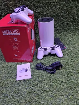 Smart Android Compatible Projector With Dual Wireless Controllers
