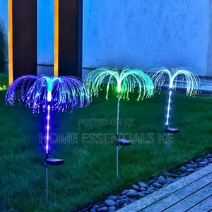 2pcs New Outdoor Waterproof Jellyfish Solar Garden Light