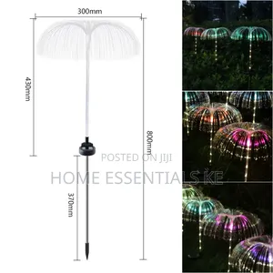 2pcs New Outdoor Waterproof Jellyfish Solar Garden Light