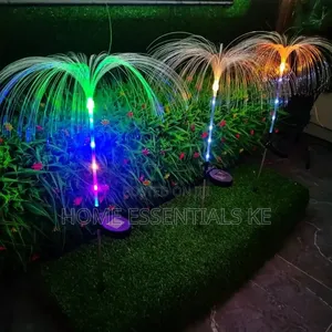 2pcs New Outdoor Waterproof Jellyfish Solar Garden Light