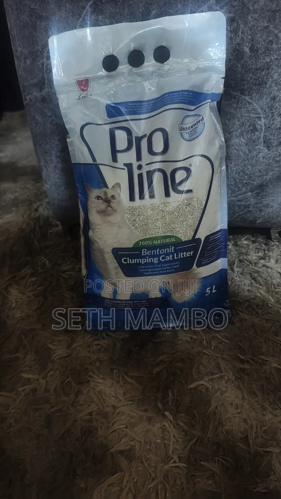 Proline Bentonit Clumping Cat Litter