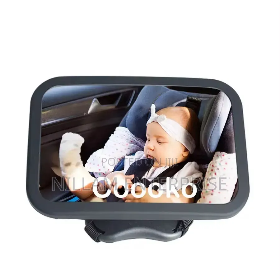 Adjustable Baby Car Mirror With Wide Rear Seat View for Monitoring