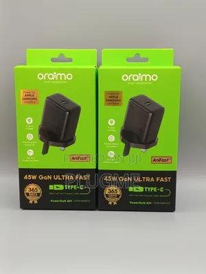 Oraimo 45w Powergan Osw 5451ucc Fast Charger With C to C Cable