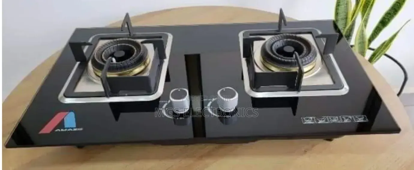 2 Burner Amaze Glass Inbuilt Hob Cooker