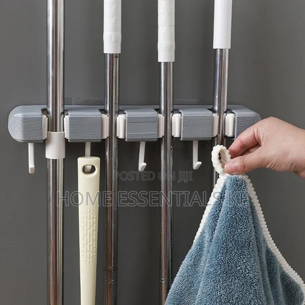 *Non Slip Wall Mounted Mop Holder - thumbnail 3