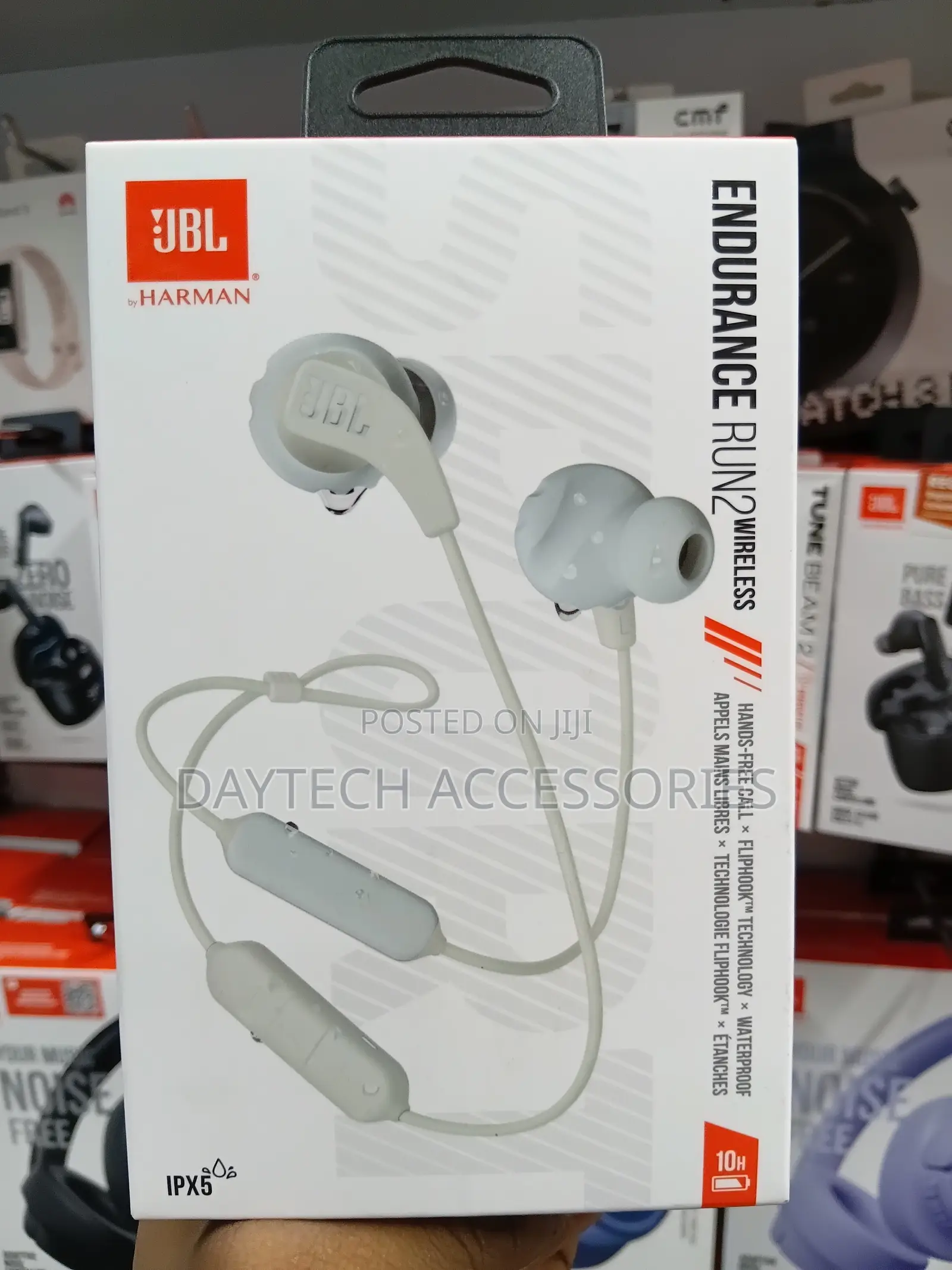 JBL Endurance Run 2 Wireless Bluetooth Earphones.