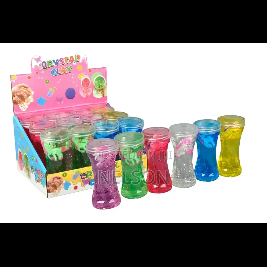 Bubble Making Crystal Mud Slime