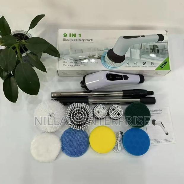 9-in-1 Cordless Electric Cleaning Brush - thumbnail 3