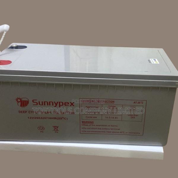 Sunnypex Deep Cycle Gel Battery 12v 200ah