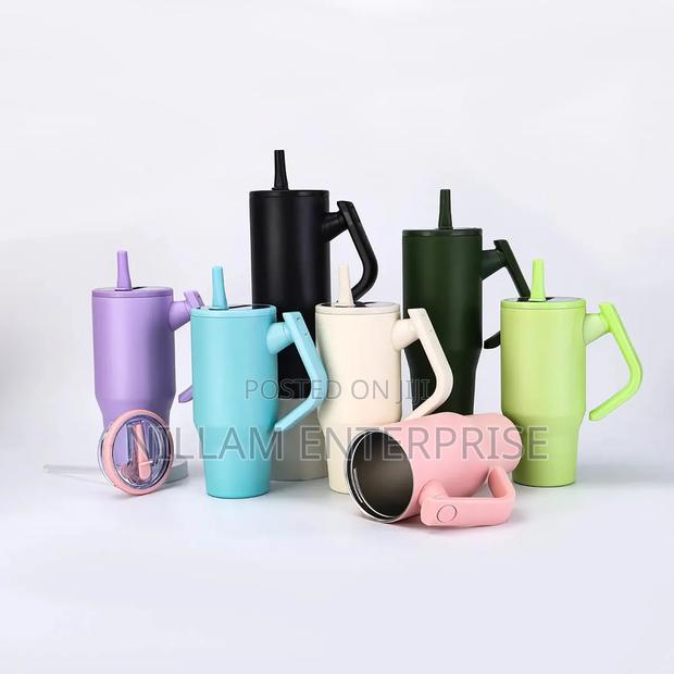 New 1200ml Double Wall Travel Cup Stainless Steel Tumbler