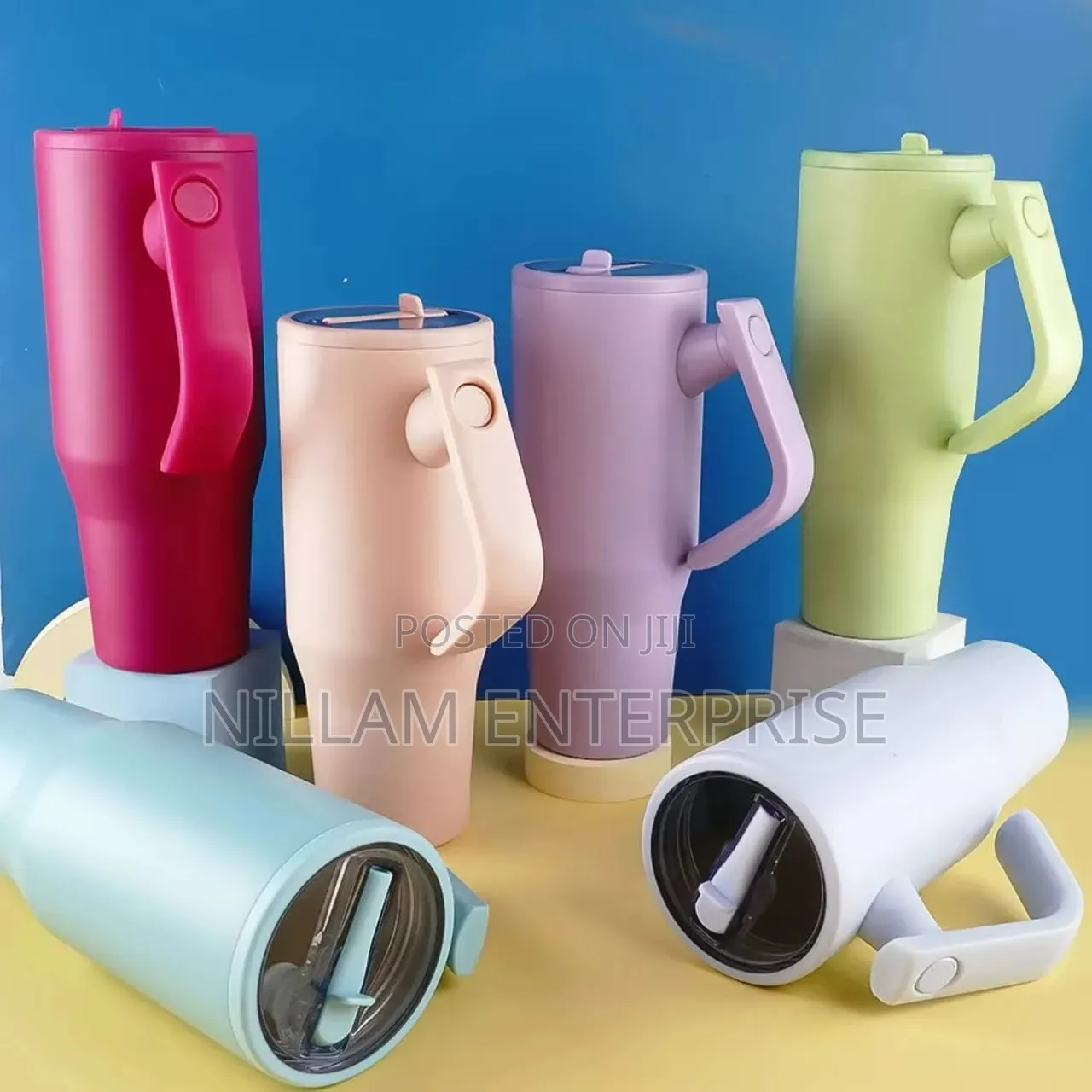 New 1200ml Double Wall Travel Cup Stainless Steel Tumbler