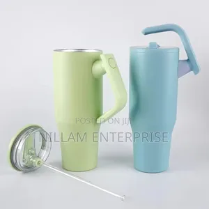 New 1200ml Double Wall Travel Cup Stainless Steel Tumbler