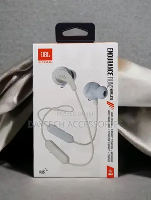 JBL Endurance Run 2 Wireless Bluetooth in-Ear Earphone With Mic White