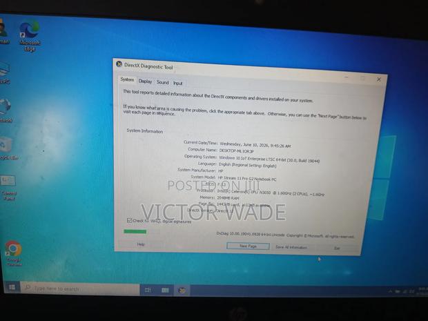 Laptop HP Stream 11 2GB Intel Celeron eMMC 32GB - thumbnail 3