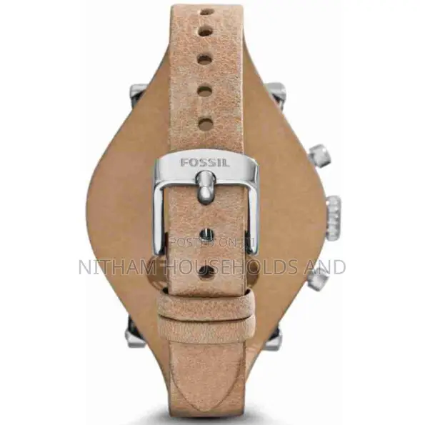 Fossil Es3625 Boyfriend Bone Leather Watch for Women