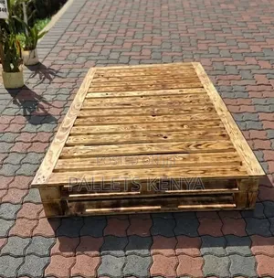 4×6 Pallet Bed(Blazed )– Strong Handmade Wooden Bed.Sg01