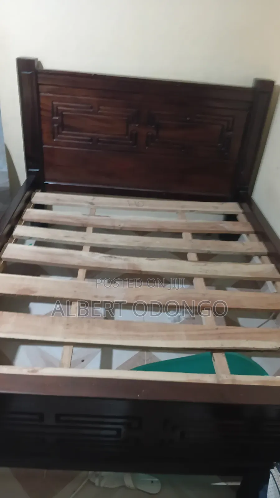 5 by 6 Mahogany Bed for Sale(Used)