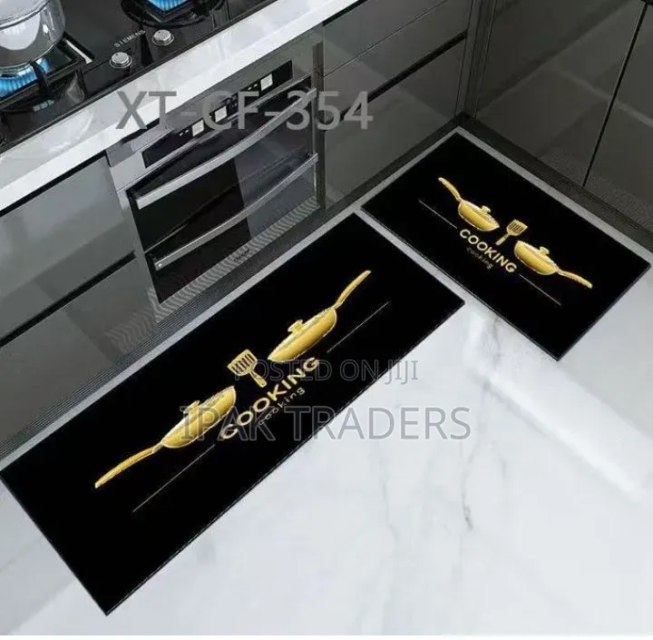 Antislip Heavy Kitchen Mats Absorbent Backside Rubber Base