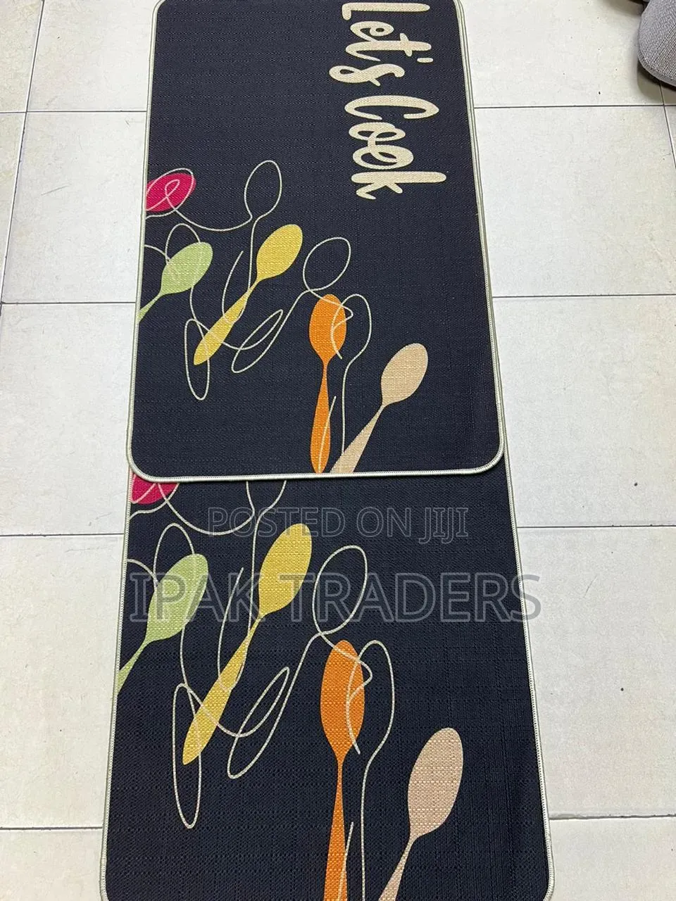 Antislip Heavy Kitchen Mats Absorbent Backside Rubber Base