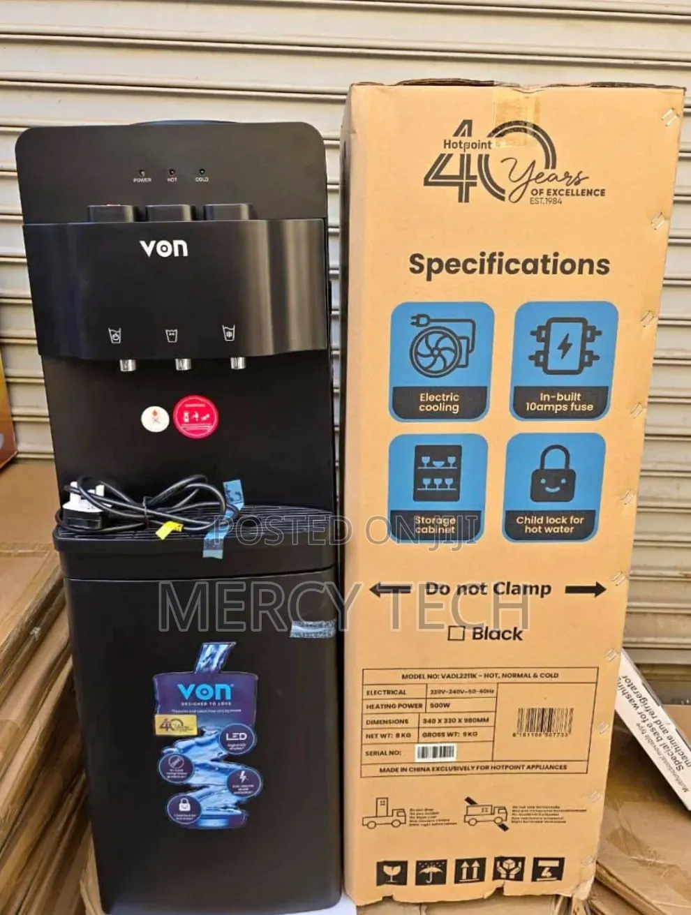 Von 3-Tap Hot, Normal Cold Dispenser