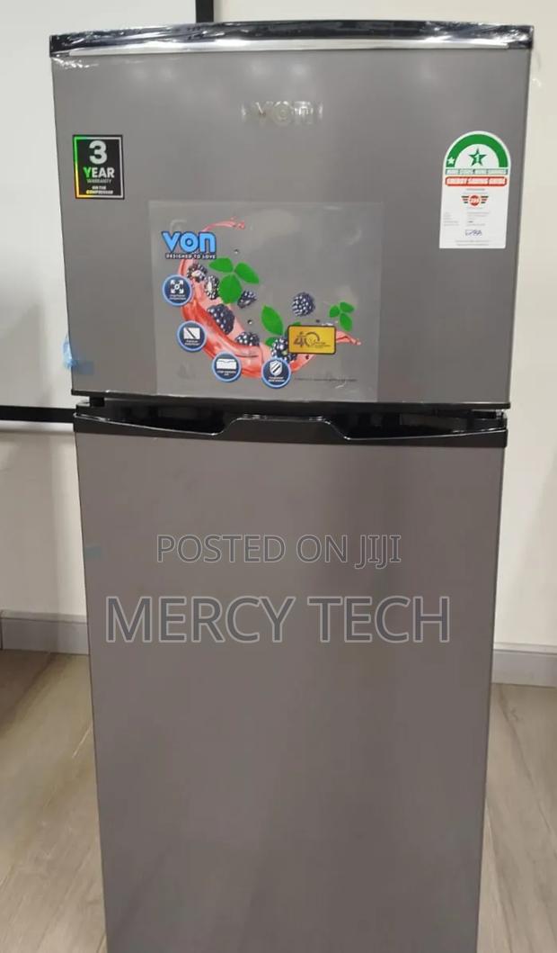 Von 175l Double Door Refrigerator