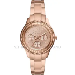 Fossil Es5106 Stella Sport Rose Gold Watch for Women
