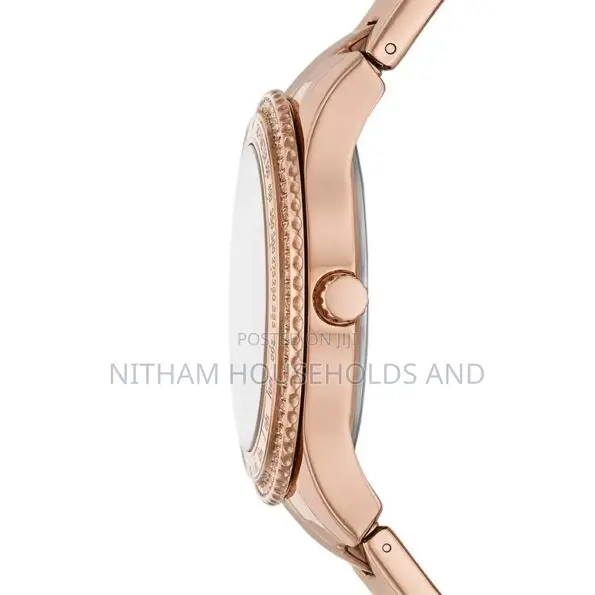 Fossil Es5106 Stella Sport Rose Gold Watch for Women