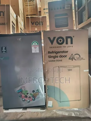 Von 90l Single Door Refrigerator