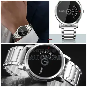 Stainless Steel Roulette Pointer Fashion Wristwatch 30 Skmei 1260