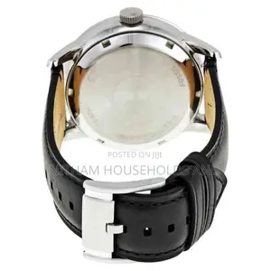 Fossil Me1164 Townsman Multifunction Black Leather Watch for Men