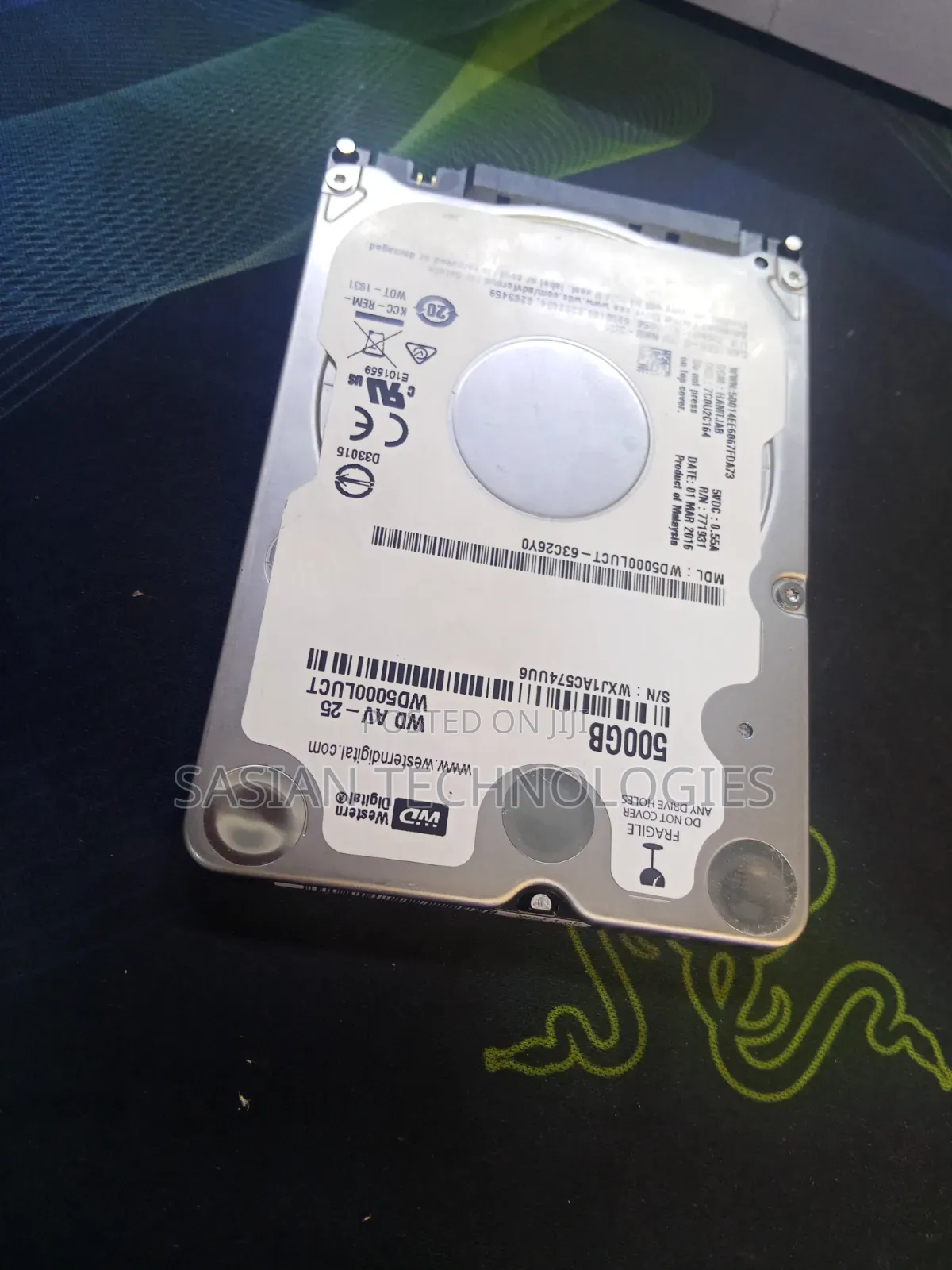 500gb Laptop Harddisk