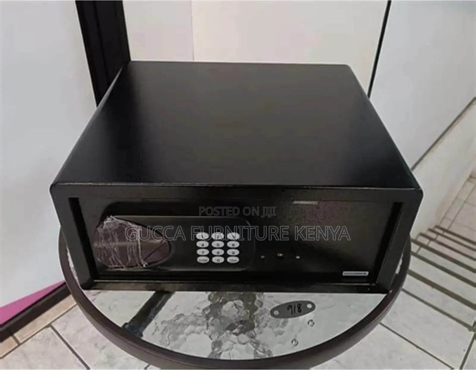 Office 9 KGS Black Storage Fireproof Safe.