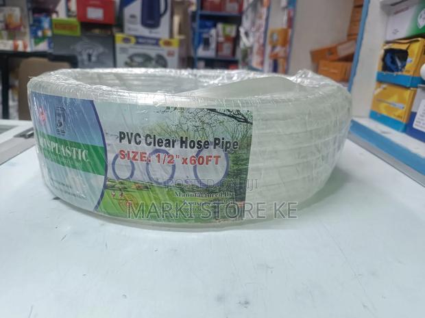 PVC Clear Hose Pipe 1/2*60ft
