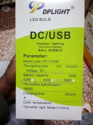 Rechargeable Light With Ac/Usb