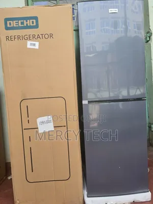 Decho 138l Double Door Refrigerator