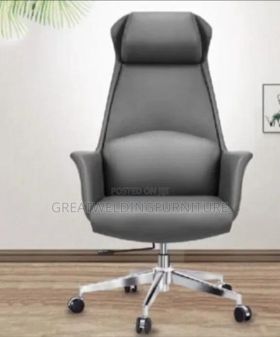 Grey Executive High Back Office Chair