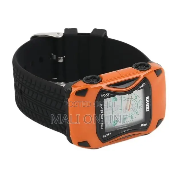 Skmei 1801 Men’S Official Metallic Watch Stainless Steel Strap
