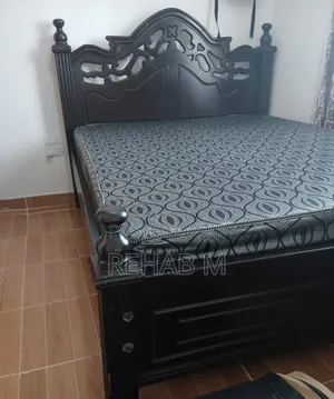 5x6 Pure Mahogany Very Strong Bed