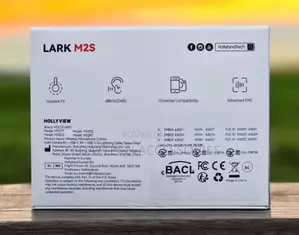 This Is a Hollyland Lark M2s Wireless Lavalier Microphone System