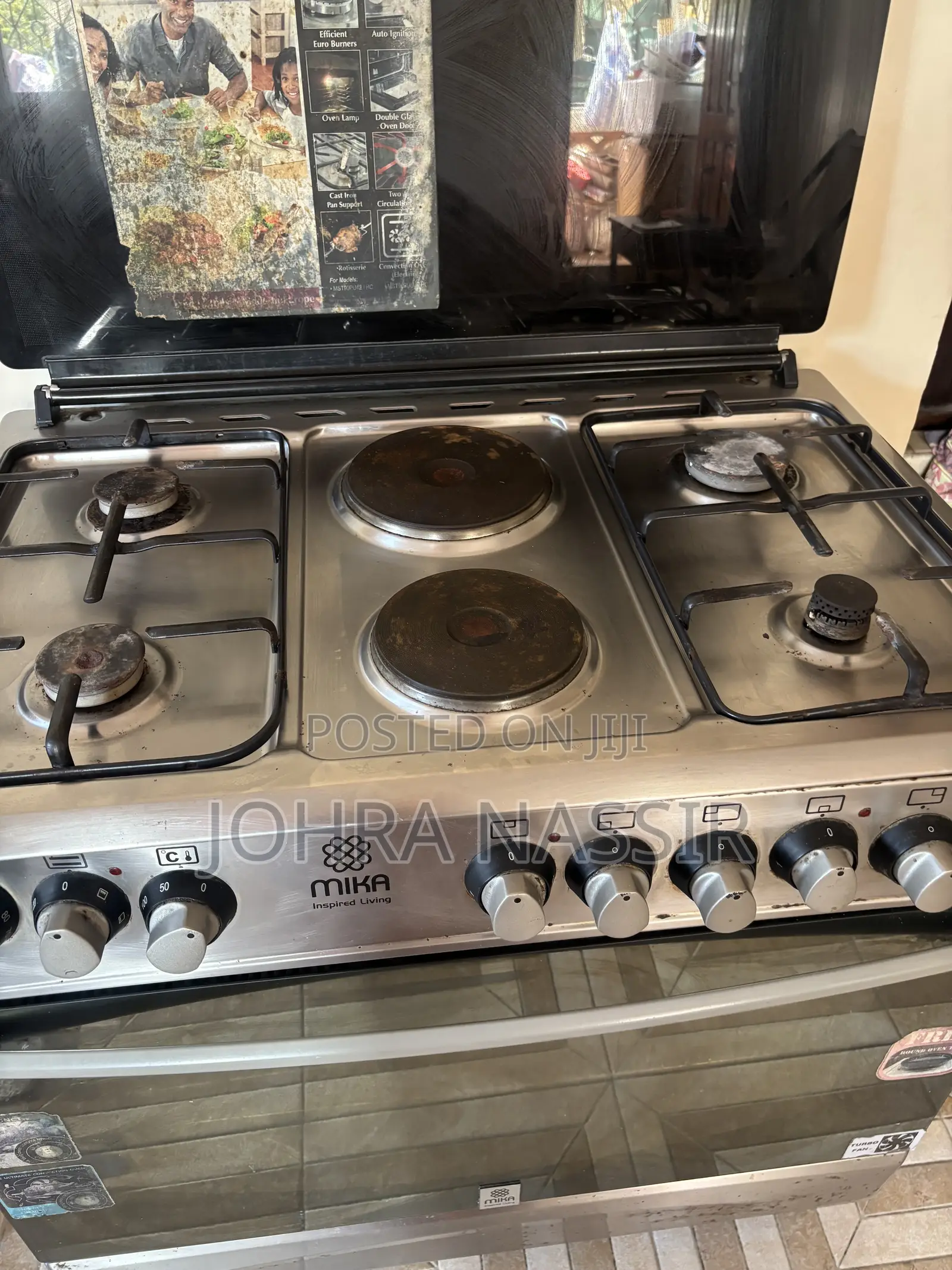 6 Cooker Gas/ Oven Mika