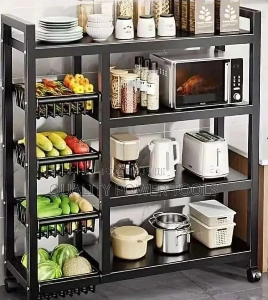 Multifunctional Strong Metallic Kitchen Rack