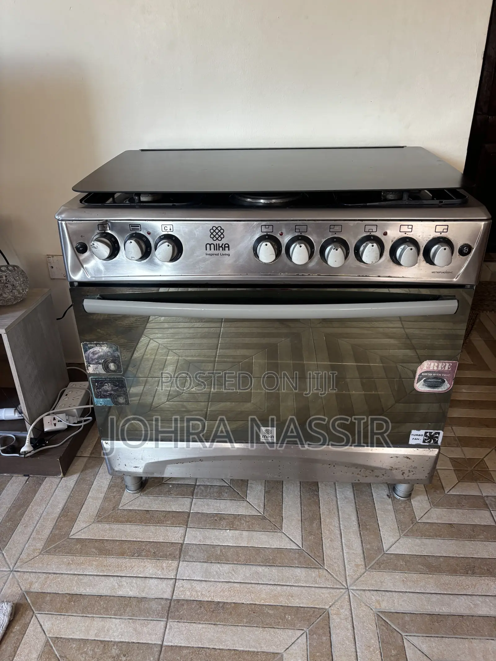 6 Cooker Gas/ Oven Mika