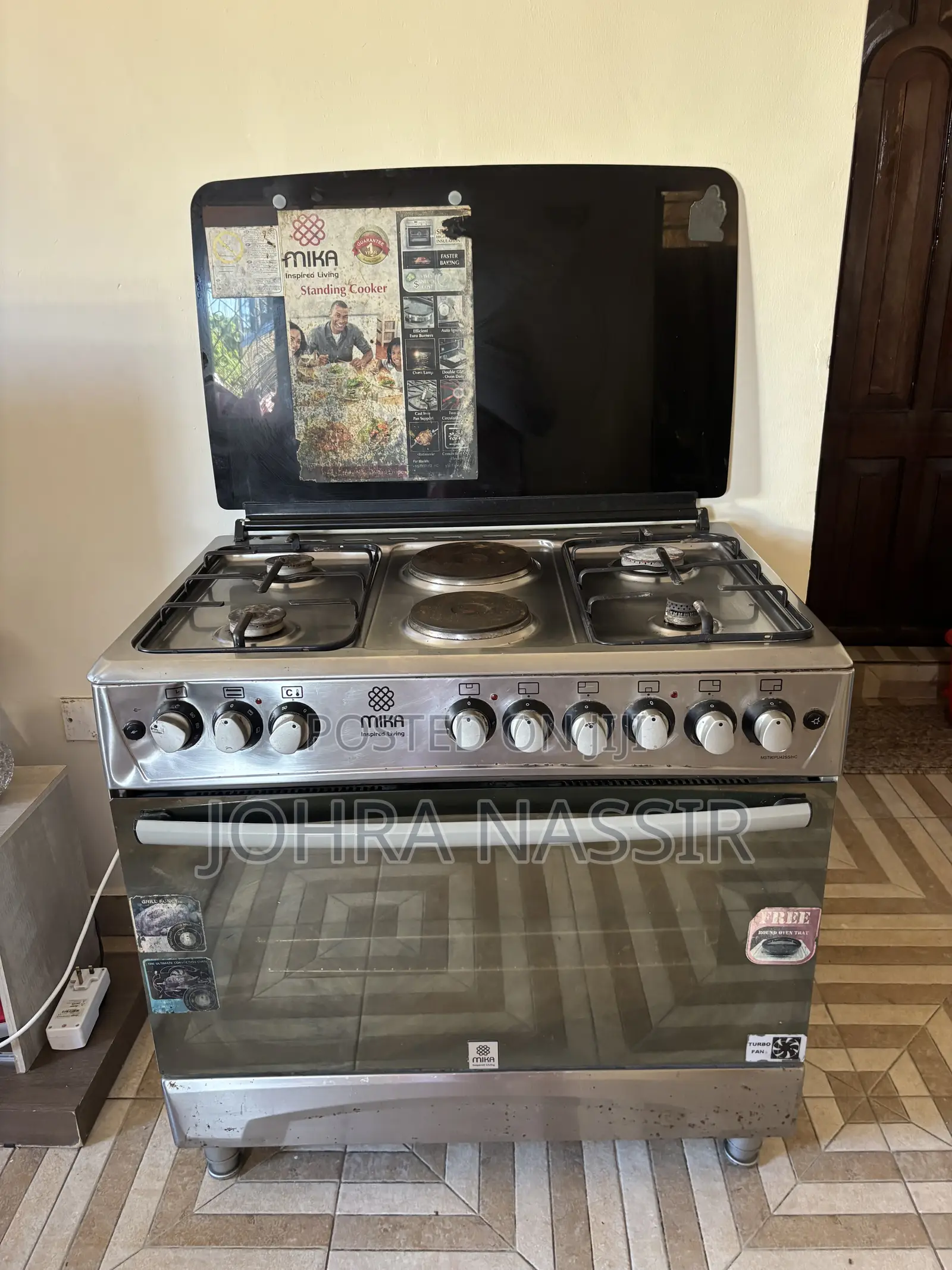 6 Cooker Gas/ Oven Mika