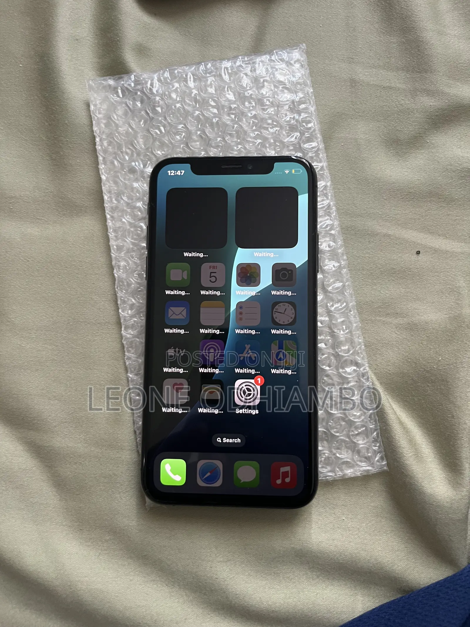 Apple iPhone X 64 GB Black