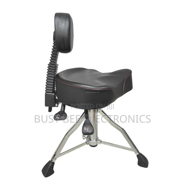 Heavy Duty Hydraulic Motorcycle Style Drum Throne