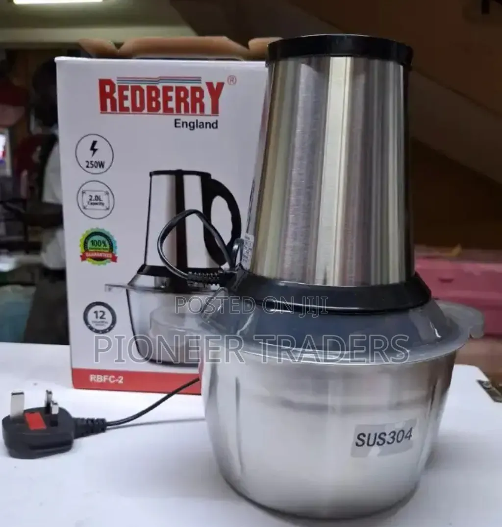Electric Chopper 
Redberry 
2ltrs