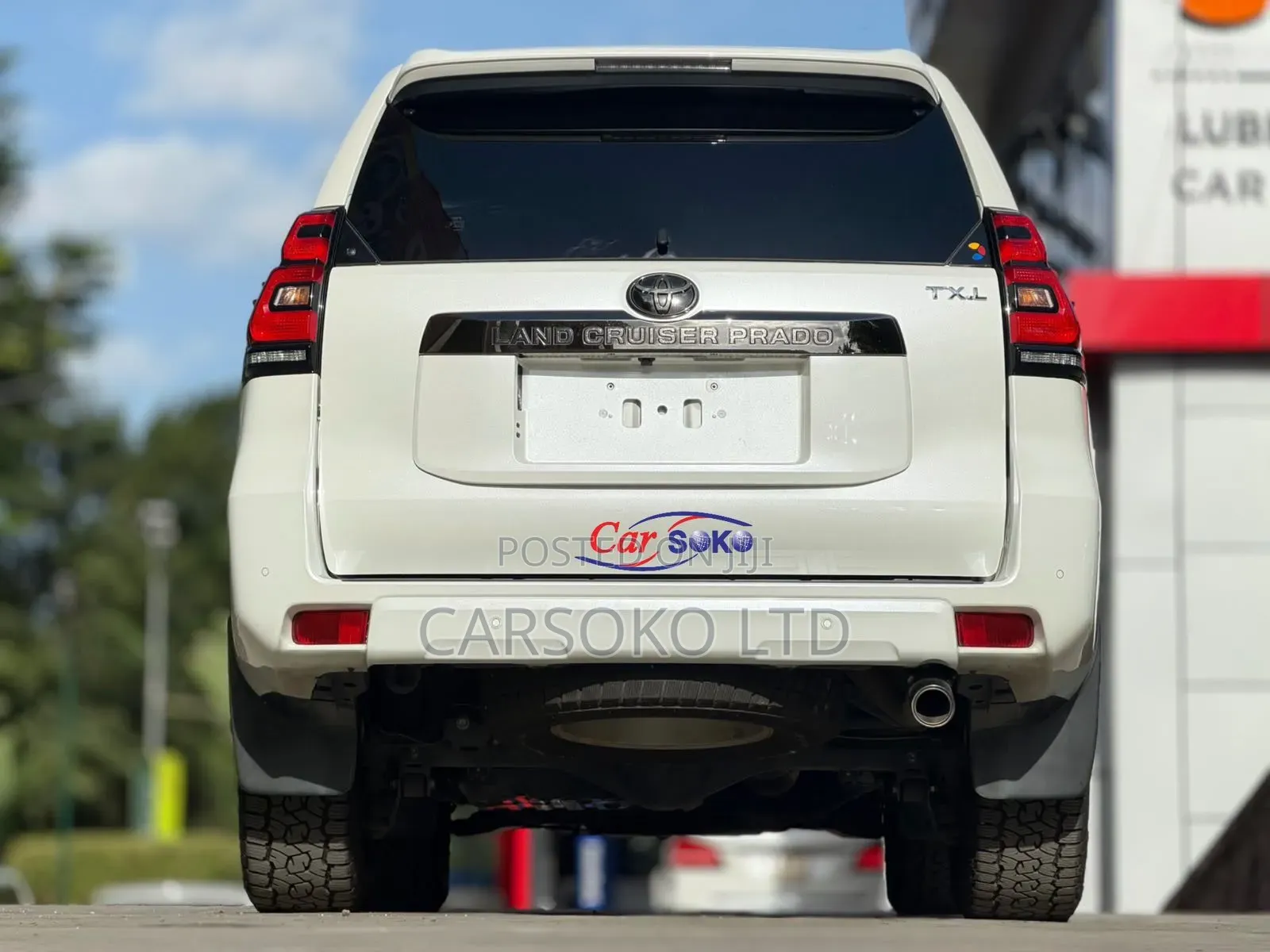Toyota Land Cruiser Prado 2021 White