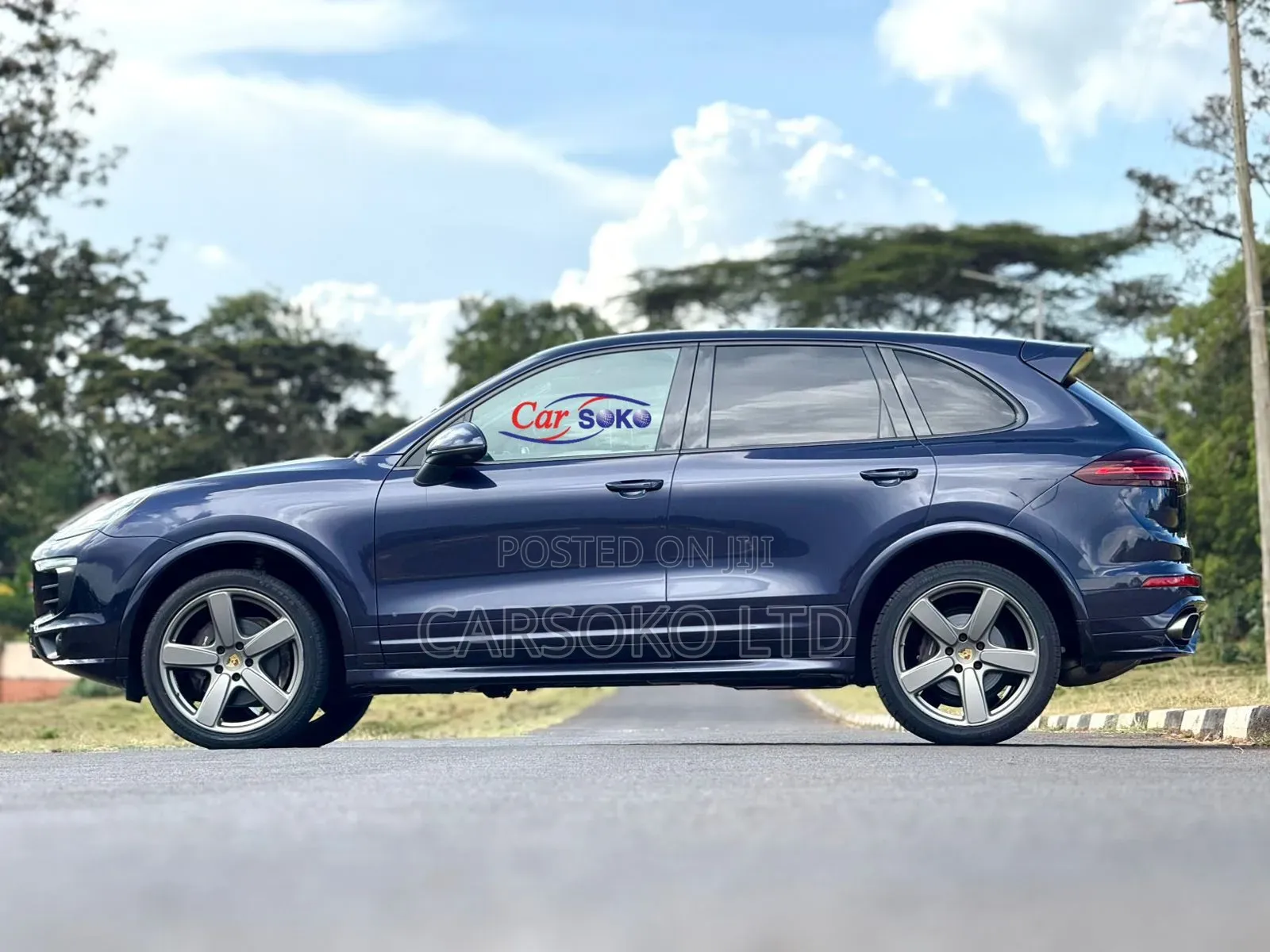 Porsche Cayenne 2018 Purple
